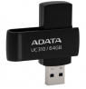 ADATA USB Flash Drive UC310 64 GB USB 3.2 Gen1 Black