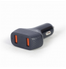 Gembird | 2-port USB Car Fast Charger | TA-U2QC3-CAR-01