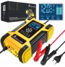 Extralink EX.30813 vehicle battery charger 12 / 24 V Black, Yellow