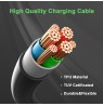 Qoltec 52473 EV Cable Type 2 for car charging | 400V | 11kW | 16A | 5m