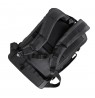 RIVACASE 8465 backpack for laptop 17.3" Tegel ECO, black, waterproof material, eco rPet, pockets for smartphone, documents,