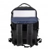 RIVACASE 8465 backpack for laptop 17.3" Tegel ECO, black, waterproof material, eco rPet, pockets for smartphone, documents,