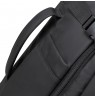 RIVACASE 8465 backpack for laptop 17.3" Tegel ECO, black, waterproof material, eco rPet, pockets for smartphone, documents,