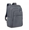 RIVACASE 7569 Laptop Backpack 17.3" Alpendorf ECO, grey, waterproof material, eco rPet, pockets for smartphone, documents,