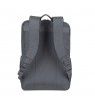 RIVACASE 7569 Laptop Backpack 17.3" Alpendorf ECO, grey, waterproof material, eco rPet, pockets for smartphone, documents,