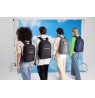 RIVACASE 7569 Laptop Backpack 17.3" Alpendorf ECO, grey, waterproof material, eco rPet, pockets for smartphone, documents,