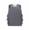 RIVACASE 7523 Alpendorf ECO 13.3-14" Laptop Backpack, grey, waterproof material, eco rPET, pockets for smartphone, documents,