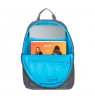 RIVACASE 7523 Alpendorf ECO 13.3-14" Laptop Backpack, grey, waterproof material, eco rPET, pockets for smartphone, documents,