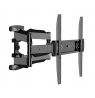 Gembird | Wall mount | WM-58ST-01 | Tilt, swivel, rotate | 32-58 " | Maximum weight (capacity) 36.4 kg | Black