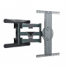 Gembird | Wall mount | WM-80STR-01 | Tilt, swivel, rotate | 40-80 " | Maximum weight (capacity) 50 kg | Black