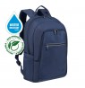 RIVACASE 7561 Laptop Backpack 15.6"-16" Alpendorf ECO, navy blue, waterproof material, eco rPet, pockets for smartphone,