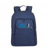 RIVACASE 7561 Laptop Backpack 15.6"-16" Alpendorf ECO, navy blue, waterproof material, eco rPet, pockets for smartphone,