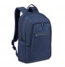 RIVACASE 7561 Laptop Backpack 15.6"-16" Alpendorf ECO, navy blue, waterproof material, eco rPet, pockets for smartphone,