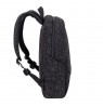 Rivacase 7923 notebook case 33.8 cm (13.3") Backpack Black, White