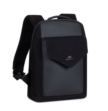 Rivacase 8521 notebook case 33.8 cm (13.3") Backpack Black