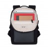 Rivacase 8521 notebook case 33.8 cm (13.3") Backpack Black