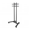 B-Tech Large Universal Flat Screen Trolley / Floor Stand (VESA 800 x 600) - 1.8m 