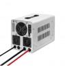 Qoltec 50716 Uninterruptible power supply Pure Sine Wave UPS | 500VA | 350W | constant phase | Grey