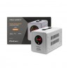 Qoltec 50716 Uninterruptible power supply Pure Sine Wave UPS | 500VA | 350W | constant phase | Grey