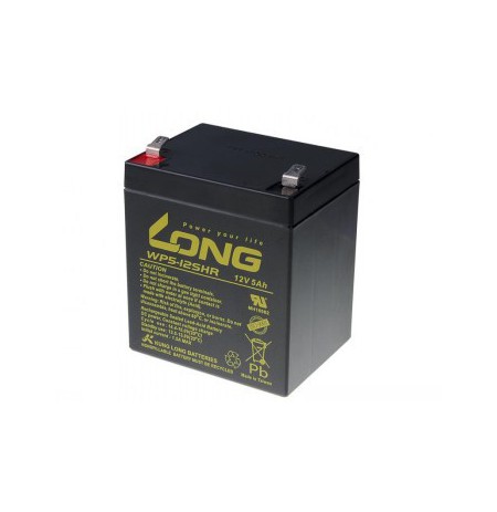 LONG 12V 5AH LEAD-ACID BATTERY HIGHRATE F2 (WP5-12SHR F2)