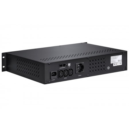 GT UPS POWERbox Line-Interactive 850VA / 510W RACK 19"