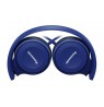 Panasonic RP-HF100E-A Wired, On-Ear, Blue