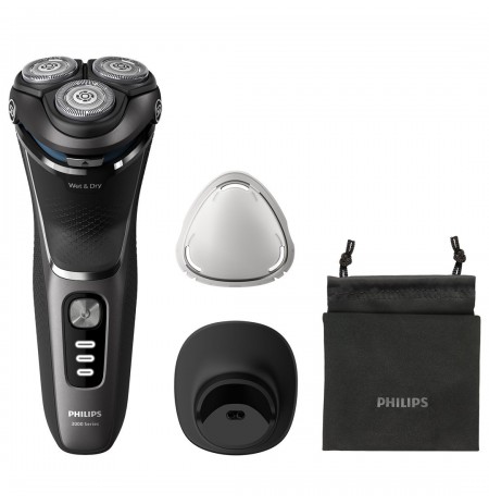 Philips S3343/13 men's shaver Rotation shaver Trimmer Black, Chrome