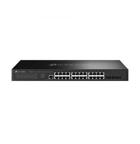 TP-Link TL-SG3428X-M2 network switch Managed L2+ 2.5G Ethernet (100/1000/2500) 1U Black