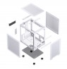 Jonsbo C6 Micro-ATX Case - white
