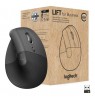 Pelė Logitech Lift for Business Dešinės rankos RD belaidis ryšys + Bluetooth Optinis