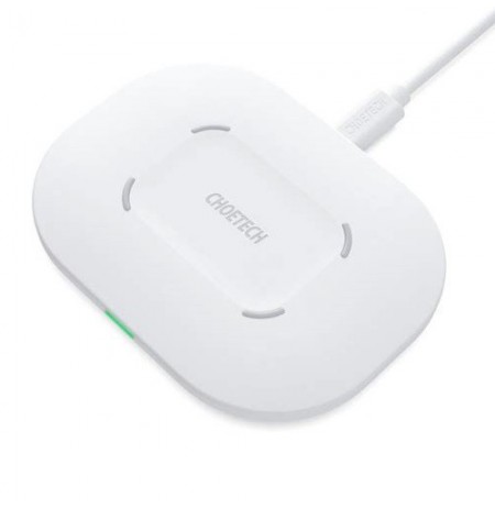 Greitasis bevielis įkroviklis CHOETECH, 15W, baltas
