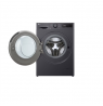 LG | F4DR510S2M | Washing machine with dryer | Energy efficiency class A | Front loading | Washing capacity 10 kg | 1400 RPM | D
