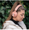 Tellur Feel Bluetooth Over-ear Headphones Pink
