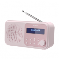 Sharp | Tokyo Digital Radio | DR-P420(PK) | Bluetooth | Wireless connection | Portable | Pink
