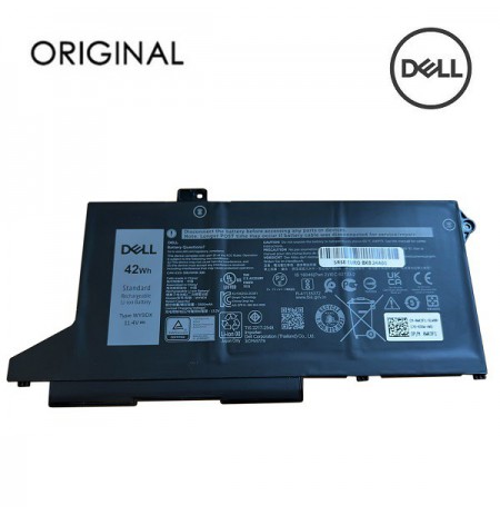 Nešiojamo kompiuterio baterija DELL WY9DX, 42Wh, Original