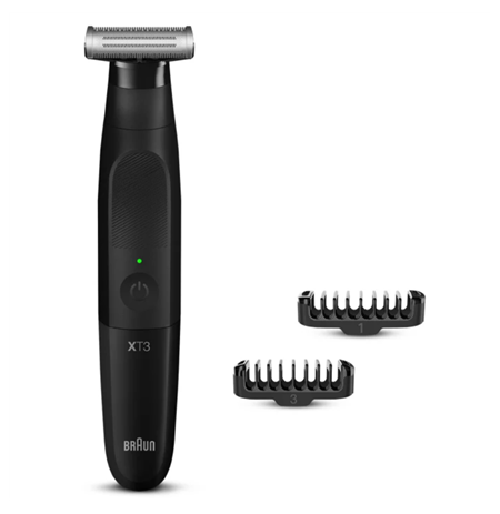 Braun | Beard Trimmer and Shaver | XT3100 | Cordless | Number of length steps 3 | Black