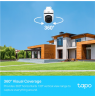 TP-LINK | Pan/Tilt Security WiFi Camera | TC40 | Dome | 2 MP | 3mm | IP65 | H.264 | Micro SD, Max. 512GB