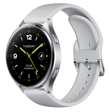 Watch 2 | Smart watch | GPS (satellite) | AMOLED | Silver