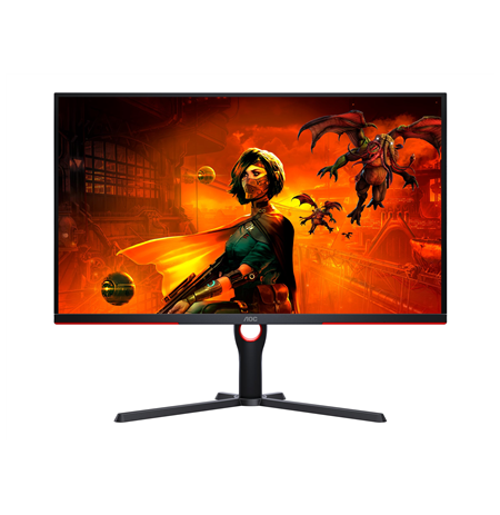 AOC | U32G3X/BK | 31.5 " | IPS | 3840 x 2160 pixels | 16:9 | 1 ms | 400 cd/m² | Black | HDMI ports quantity 2 | 144 Hz