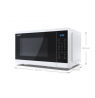 Sharp | Microwave Oven with Grill | YC-MG252AE-W | Free standing | 25 L | 900 W | Grill | White