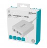 Multi 6 USB įkroviklis DELTACO, 4x USB-A, 1x USB-A 18W, 1x USB-C PD 30W / USBC-MO100 / 1902112 