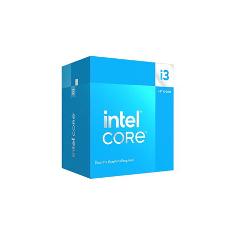 Intel | i3-14100F | FCLGA1700 | Processor threads 8 | Intel Core i3 | Processor cores 4