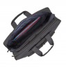 Rivacase 8455 43.9 cm (17.3") Briefcase Black