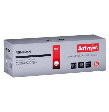 Activejet Toner ATH-9024N for HP printers, Replacement HP W9024MC, Supreme, 11500 pages, black