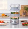 Petra PT2726ZV2HEVDE 3 Tier Steamer