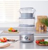 Petra PT2726ZV2HEVDE 3 Tier Steamer