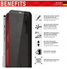 Apple iPhone 13/13 Pro/14 Real 3D Screen Privacy Glass By Displex Black