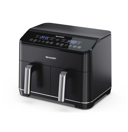 Sharp | Air Fryer | AF-GD82AE-B | Power 1800 W | Capacity 8 L | Black