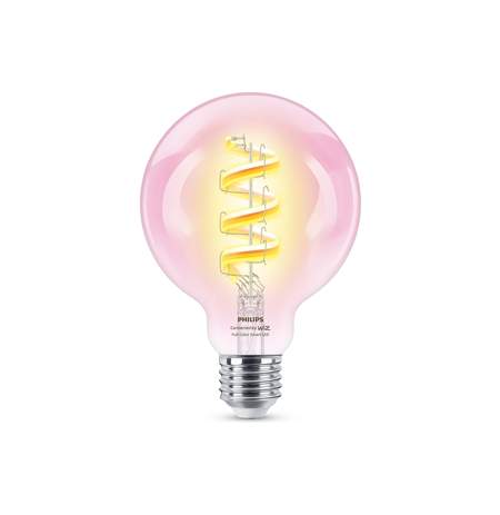 Wizarding World | Philips Smart WiFi Filament Clear G95 RGB | E27 | 6.3 W | Full colour