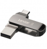 Lexar | 2-in-1 Flash Drive up to 100MB/s read | JumpDrive Dual Drive D400 | 32 GB | Type-C and Type-A USB 3.1 | Grey